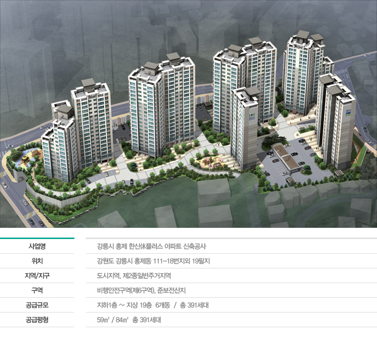 강릉시 홍제동 한신'休'플러스 이미지