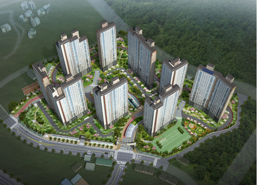 김해 주촌 두산위브더제니스 이미지