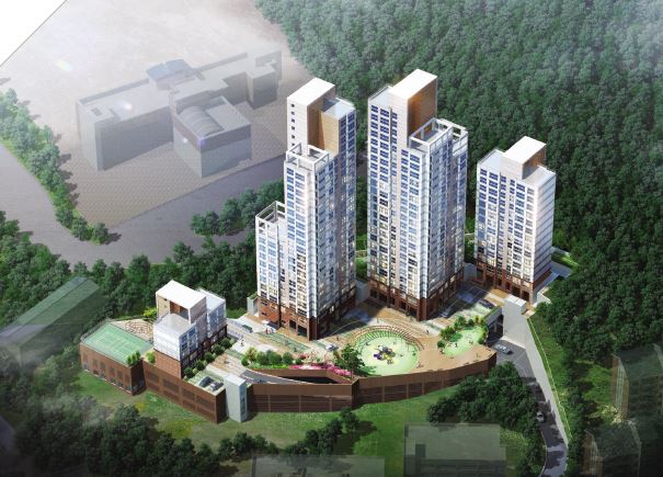 부산시 감천동 아파트 이미지